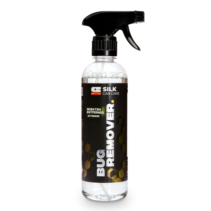 Silk Bug Remover Insektenentferner – 500 ml gebrauchsfertiger Reiniger für Windschutzscheibe, Frontscheinwerfer und Kühlergrill