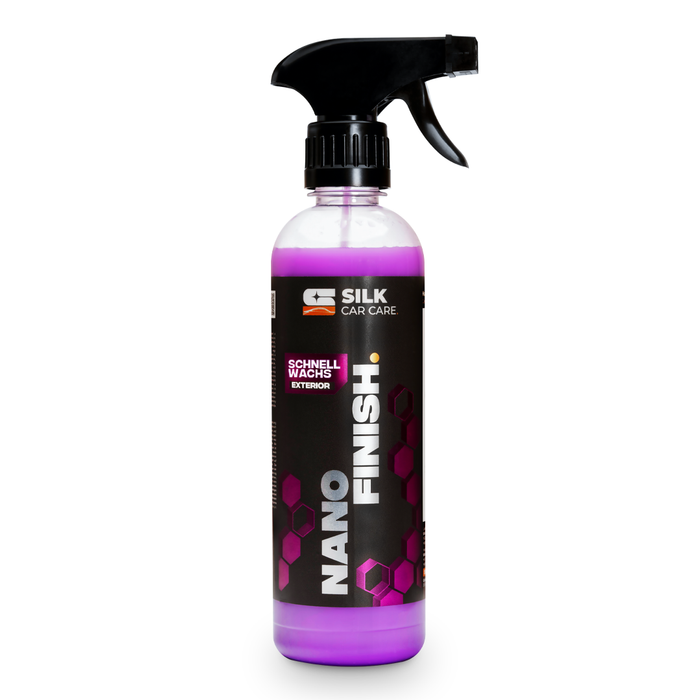 Silk Nano Finish Schnellwachs – 500 ml wasserbasiertes Quick Wax mit UV-Schutz und Nanotechnologie für tiefen Glanz
