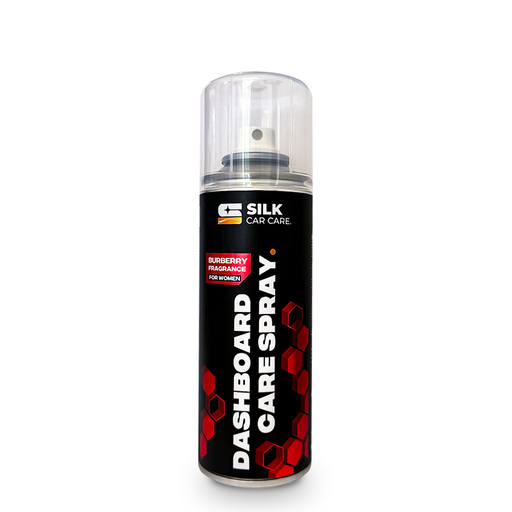 Silk Duftende Cockpitpflege Aerosol – 200 ml parfümiert, für Gummi- und Kunststoffpflege mit Burberry Duft, reduziert Haarrisse und frischt auf

