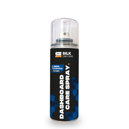 Silk Duftende Cockpitpflege Aerosol – 200 ml parfümiert, für Gummi- und Kunststoffpflege mit Lamal Duft, reduziert Haarrisse und frischt auf
