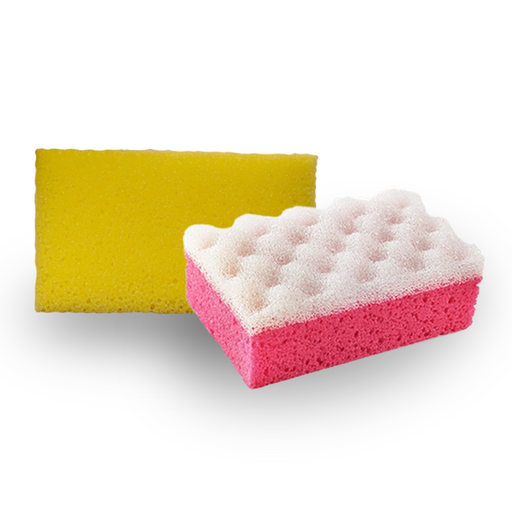 Silk Lederpflegeschwamm – 14x8,7x5 cm, langlebiger, weicher, kratzfreier Schwamm zur schonenden Reinigung und Pflege von Lederoberflächen in Kombination mit Lederpflege Balsam
