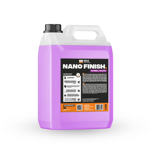 Silk Nano Finish Schnellwachs – 5 Liter umweltfreundliches Quick Wax mit Nanotechnologie für Lackschutz und Glanz