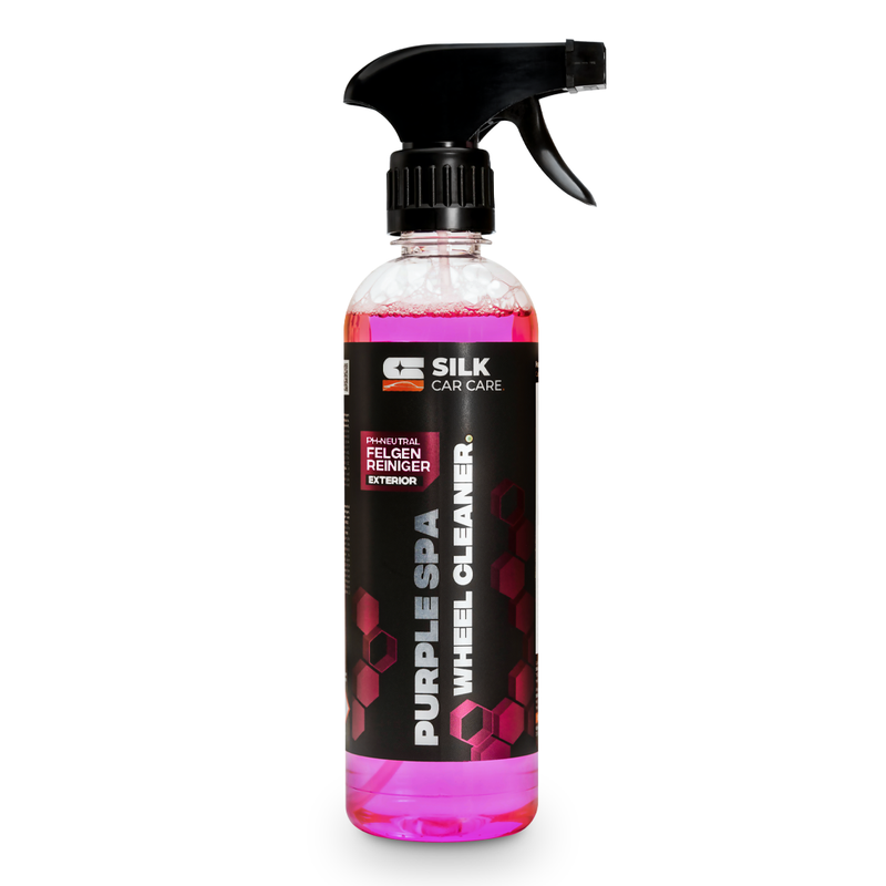 Silk Purple Spa Wheel Cleaner – pH-neutraler Felgenreiniger 500 ml, entfernt schonend Bremsstaub und Eisenpartikel