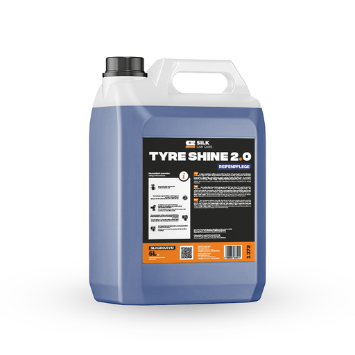 Silk Tyre Shine 2.0 Reifenpflege – 5 Liter langanhaltender Glanz für Reifen, mit UV- und Salzschutz, erhält die Elastizität
