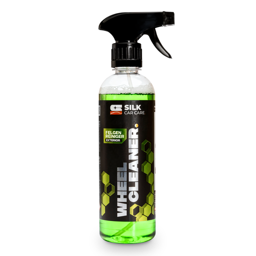Silk Wheel Cleaner Felgenreiniger – 500 ml gebrauchsfertiger Felgenreiniger für hartnäckigen Schmutz, Öl und Fett